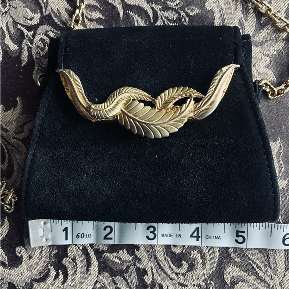 Evening Bag Black Suede - Picture 4 of 7